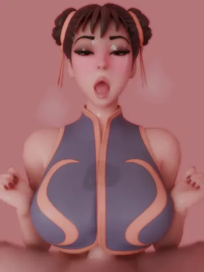 Chun-Li Stealth Titty Fuck