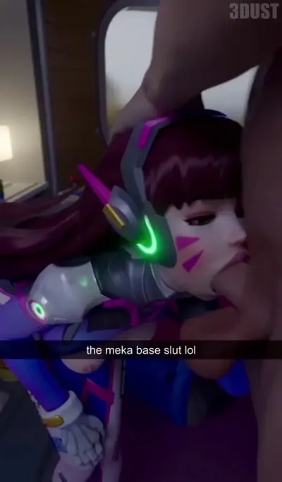 D.Va Head Grab Face Fuck