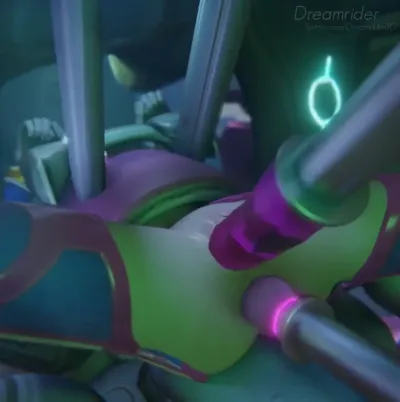 D.Va Loving Her New Mecha