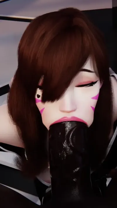 D.Va Throatpie Blowjob
