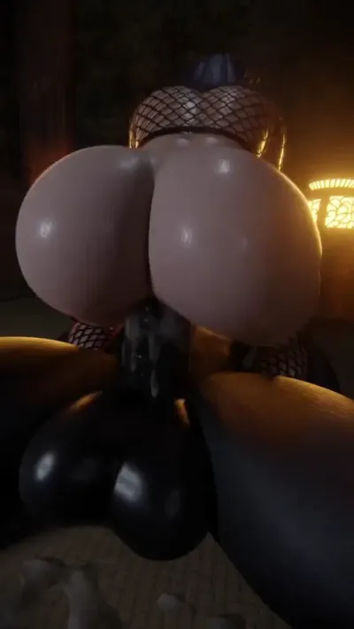 Hinata Bouncing on Huge Cock