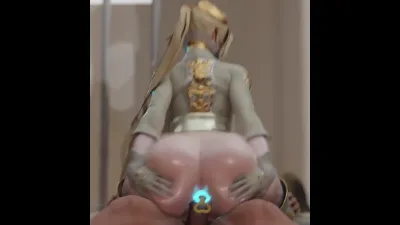 Horny Yorha Commander Jumping on Cock