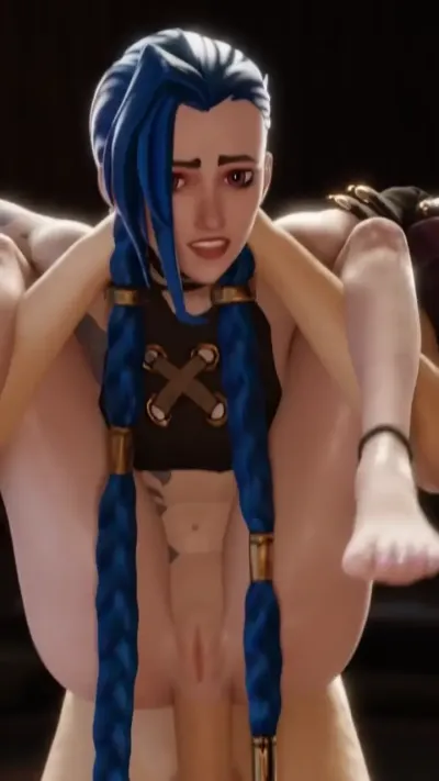 Jinx Hold in Air and Anal Fucked