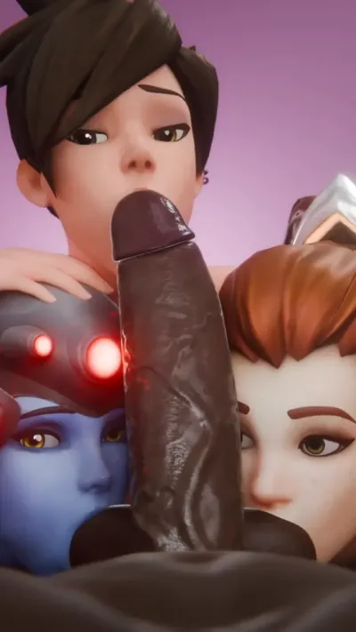 OW Triple Blowjob